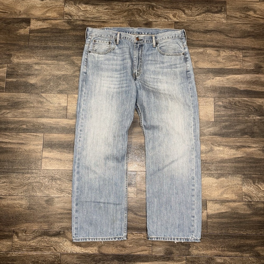Levi's 569 Light Wash Relaxed Fit Straight Leg Jeans Men's 38x30 Preowned